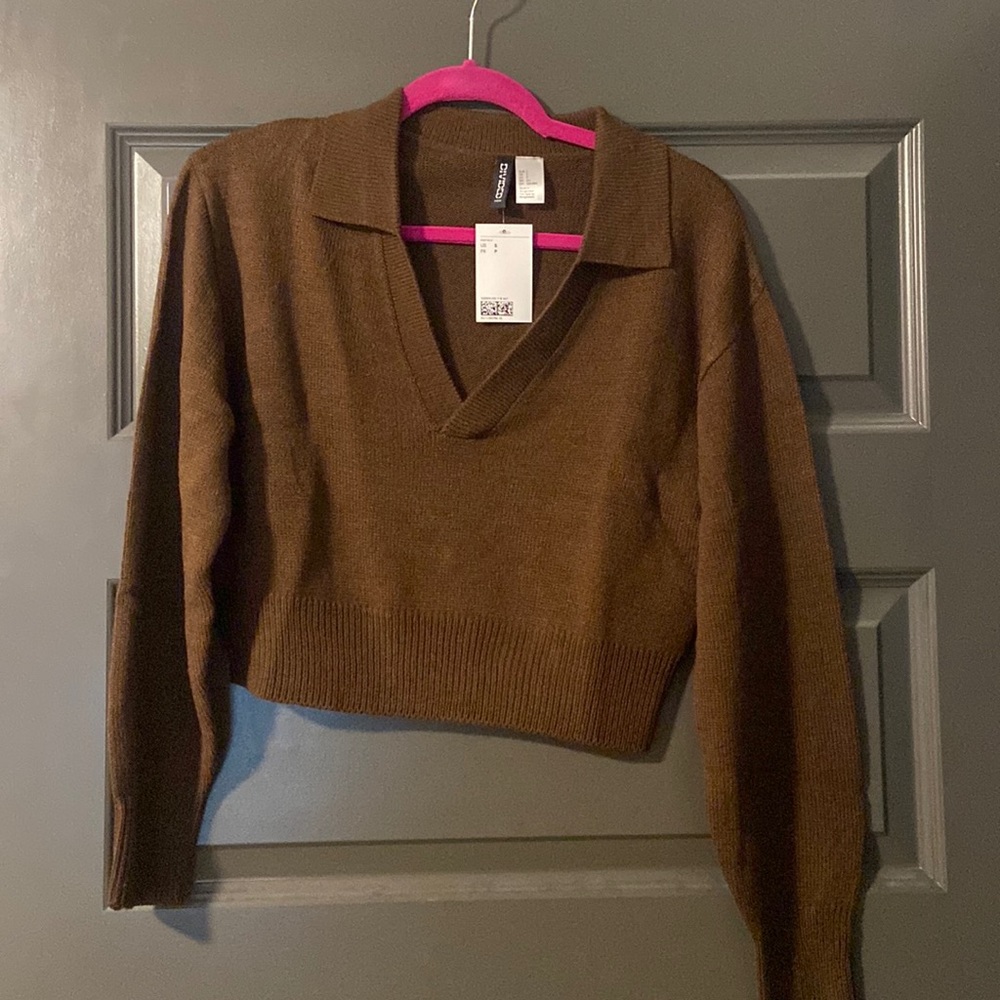 NWT H&M crop sweater